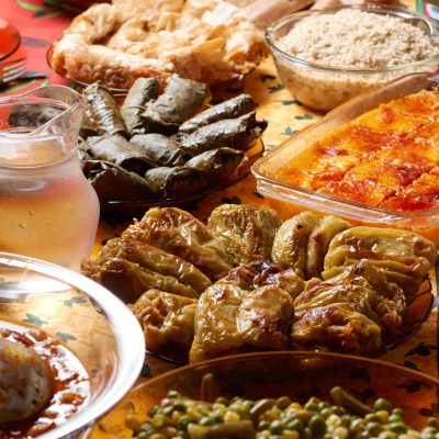 Traditional cuisine and dishes served at food festivals in Bulgaria.
